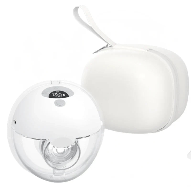 Wearable Breast Pump 3 Modes 9 Levels 180 ml and Heat Massager