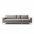 Sofa for living room use in breathable fabric - 210 x 90 x 85cm