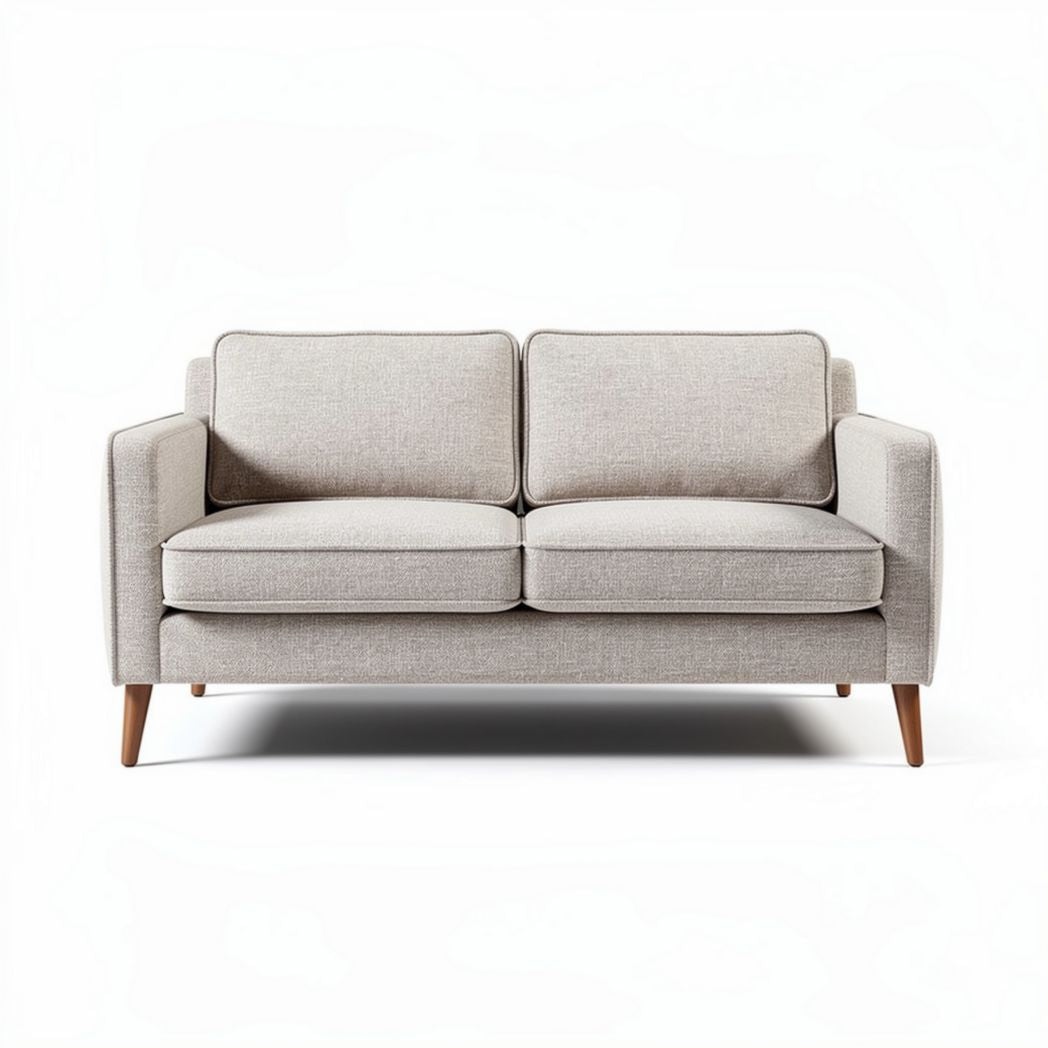 Fabric two-seater sofa for living room use - dimensions: 180 x 85 x 80cm