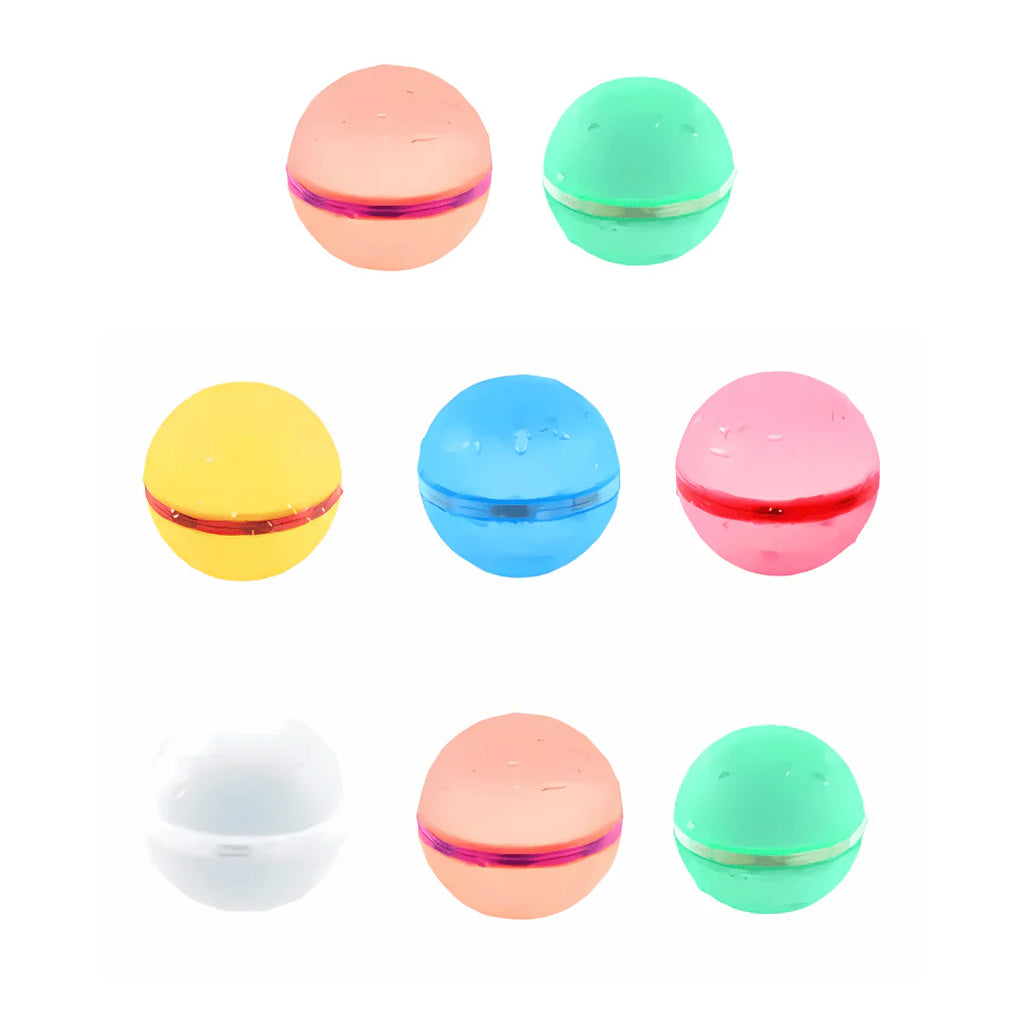 Reusable Silicone Water Balloons â€?Self-Sealing Quick Fill Splash Toys