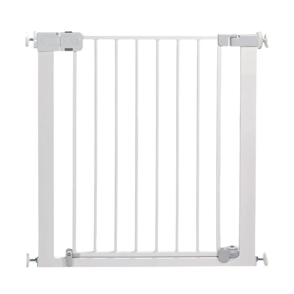 Auto-Closing Baby Gate â€?One-Hand Operation, Pressure-Mounted