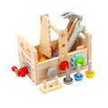 Wooden Kidsâ€?Toolbox Set â€?Usable Tools for Hands-On Learning