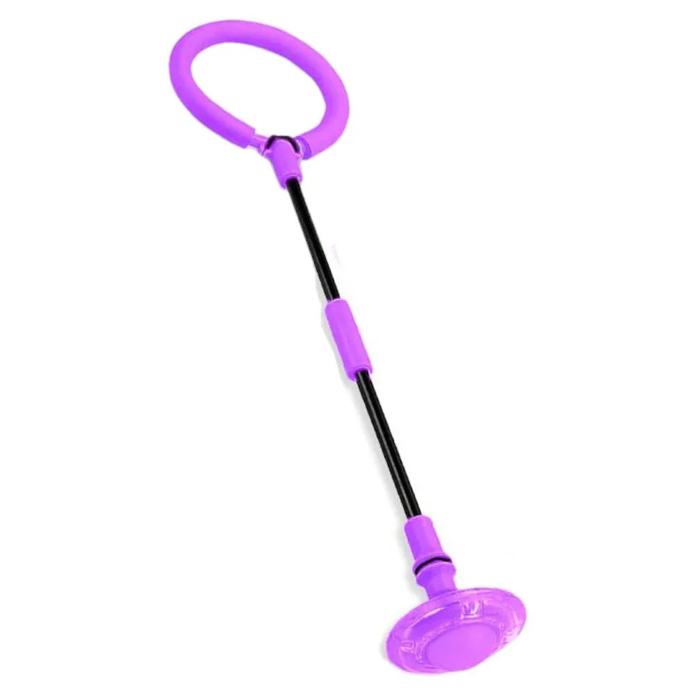LED Ankle Skip Ball â€?Foldable Fitness Toy for Kids & Adults
